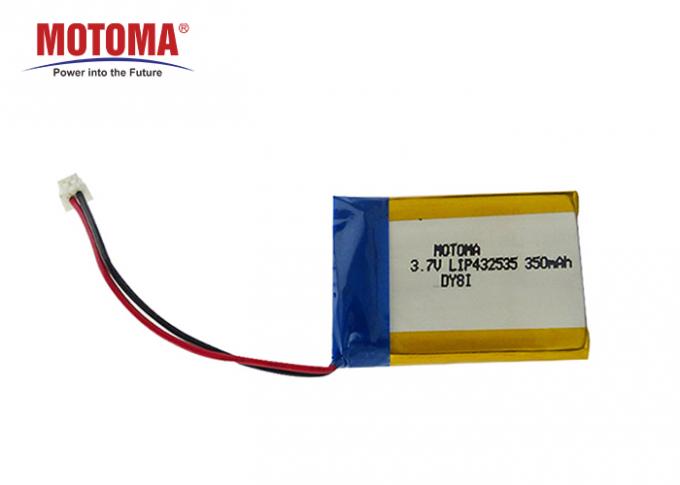 μπαταρίες 350mah Motoma, πολυμερής μπαταρία 3,7 Β λι για την κάσκα 0