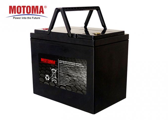 Βαθιές ηλιακές μπαταρίες φωσφορικού άλατος λίθιου μπαταριών 12v 100ah κύκλων επαναφορτιζόμενες Lifepo4 0