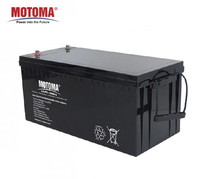 βαθιές μπαταρίες κύκλων 12V 200Ah LiFePO4 MOTOMA για το rv 0