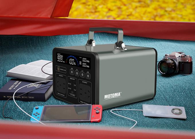 υπαίθριος φορητός σταθμός 110V 220V ηλιακής ενέργειας 500W 1000W με MPPT 1