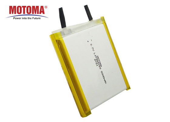 Κινητή μπαταρία 3.7V 5000mAh λίθιου ODM με τη μακριά ζωή κύκλων