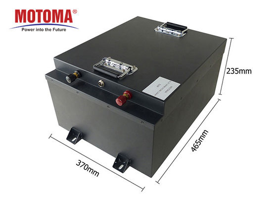 Ηλεκτρικό πακέτο 100% DOD μπαταριών οχημάτων 100Ah Lifepo4 Ev επανακαταλογηστέο με το σχέδιο SOC