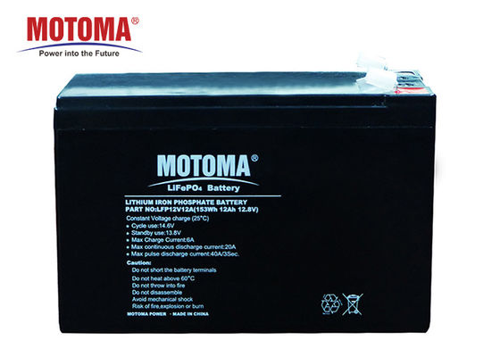 Βαθιά μπαταρία 12Ah λίθιου κύκλων UPS με την ευφυή επικοινωνία BMS