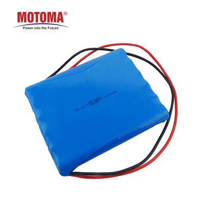 MOTOMA 22.2V 4400mAh στεγανοποιεί το πακέτο μπαταριών λίθιου για τον περιπατητή μωρών Ε