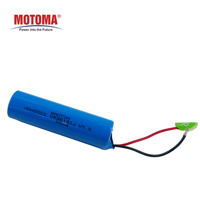 3.7V 2600mAh 18650 κυλινδρικές μπαταρίες λίθιου