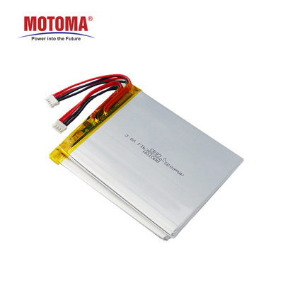 Ιονικό πακέτο 3.8V 2500mAh πολυμερών μπαταριών λίθιου υψηλής τάσης για τον ιχνηλάτη κρεμαστών κοσμημάτων
