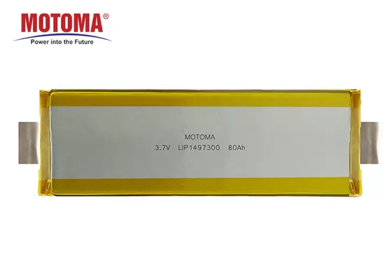 ποιότητας Επαναφορτιζόμενη μπαταρία 3.7V LIP1497300 80Ah Lipo λίθιου με τη ζωή χρονικών κύκλων 500+ εργοστάσιο