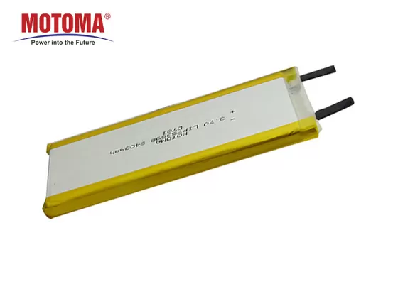 ποιότητας Προσαρμοσμένο 3400mAh 3,7 Β λίθιου ιονική μπαταριών ζωή κύκλων πακέτων βαθιά για τη συσκευή IOT εργοστάσιο