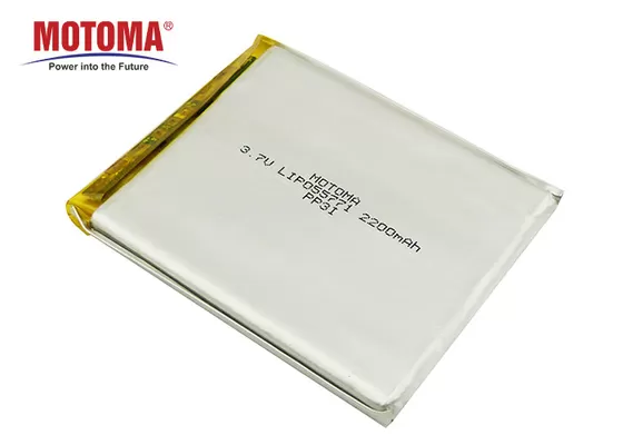 Επαναφορτιζόμενη μπαταρία 3,7 Β 2200mAh Lipo Motoma για τη ιατρική συσκευή
