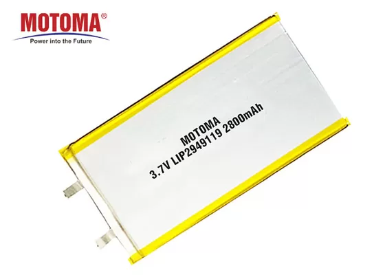500 υλικό πολυμερών μπαταριών 2800mAh NMC lap-top ζωής χρονικών κύκλων